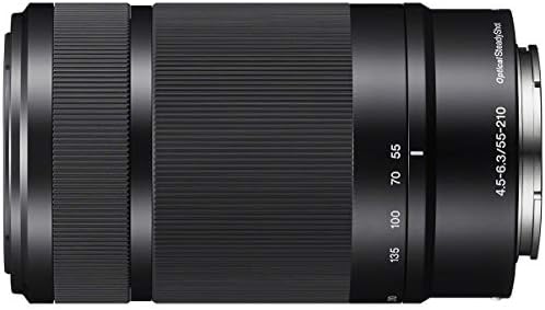 Беззеркальная камера Sony ZV-E10, с обектив 16-50 мм, черна, с E-байонетом E55-210mm f/4.5-6.3 OSS