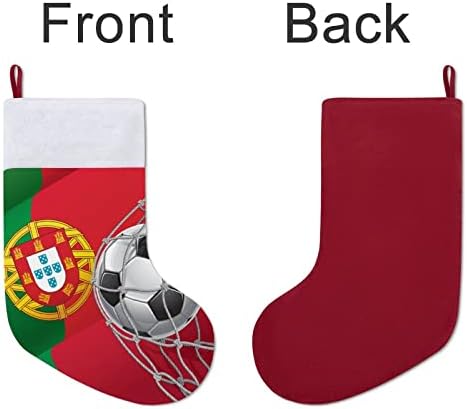 Флаг На Португалия Футболен Гоа Персонализирани Коледен Отглеждане На Домашна Коледна Елха Висящи Украса За Камината