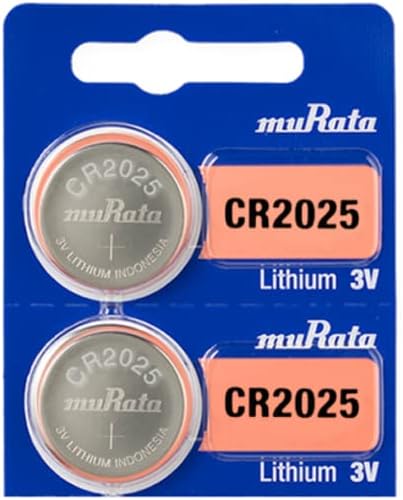 Батерия Murata CR2025 3V Литиева Монетная клетка - заменя Sony CR2025 (2 батерии)
