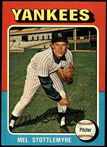 1975 Topps # 183 Мел Стоттлмайр Ню Йорк Янкис (Бейзболна картичка) Ню Йорк Янкис