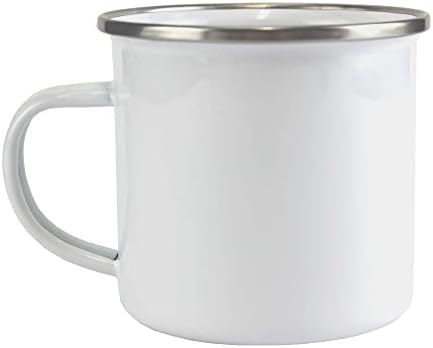 Сублимационен печат е эмалированная чаша Conde Лагер - 12 унции (24, бяло)