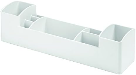 Пластмасов Органайзер за баня IDesign Med +, без бисфенол А - 12 x 3 x 3, Бял