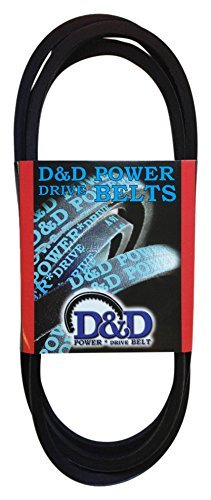 D&D PowerDrive 16C1040 Метричен Стандарт Заменяеми колана, Напречното Сечение на пояса B/5L, Дължина 41 , Гума