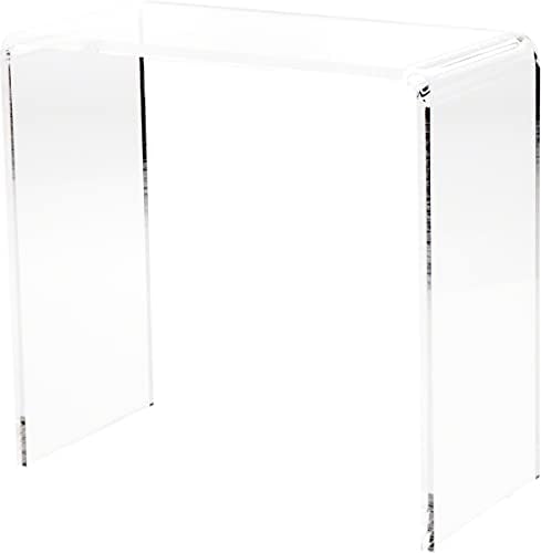 Вертикална правоъгълна поставка за дисплея от прозрачен акрил Plymor, 14 x 14 W x 7Г (дебелина на 3/8 инча)