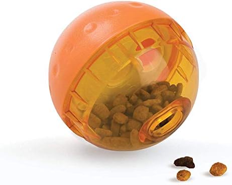 Интелигентни Играчки IQ Treat Топка Играчка-топка с диаметър от 5 инча - Опаковка от 6