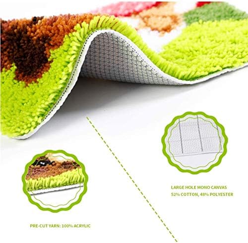 KIODS Комплект за килими Направи си сам, Определени за килим бродерия, Комплекти за производство на Гоблени, на Куката, за