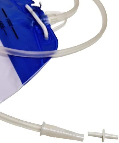 Торбички за урина Дренажен Чанта Антирефлюксный Торба За Събиране на урина Катетър За лечение на незадържане на 1500