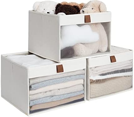 Складови помещения Кутия за съхранение под леглото и Кутии за съхранение в гардероба, с Прозрачен прозорец