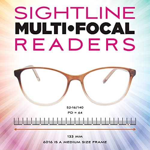 Очила за четене Sightline 6016 Средна засаждане с многофокусной прогресивно капацитет