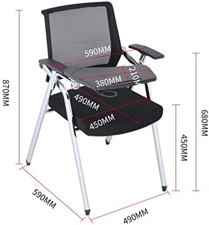 Креативна Лекота Удобно Многофункционално столче за персонала с бяла дъска за писане Офис стол за Офиси, Фитнес