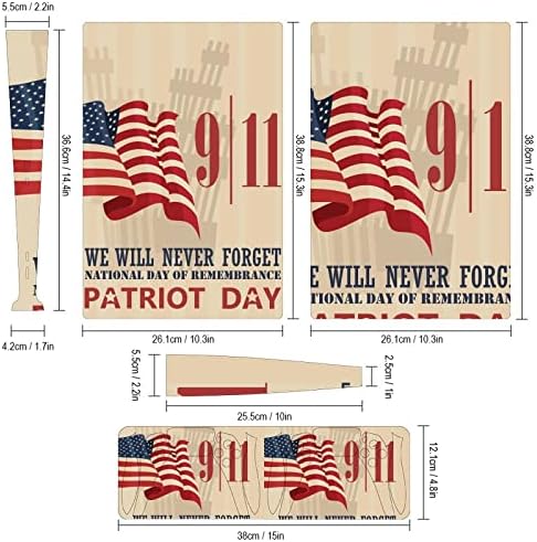 Patriot ден от 11 септември Пълно Защитно Покритие за дизайн на Кожата Амбалажна Стикер Стикер е Съвместима с конзолата