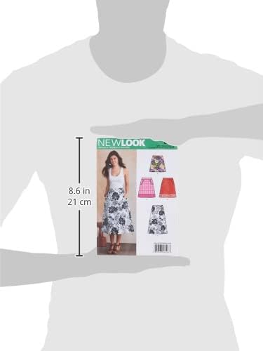 Simplicity New Look U06094A Модел за шиене на рокли Misses, A (10-12-14-16-18-20-22)