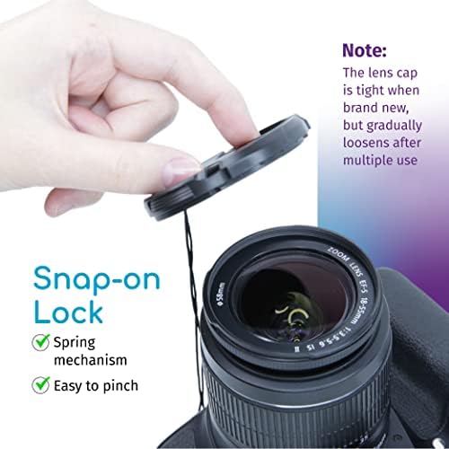 CamDesign 52 мм Ъглова Окачена Метална сенник за обектив за обектива, сенника, Съвместим с камера Leica/Contax carl