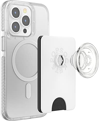 Калъф PopSockets за iPhone 14 Pro Max за MagSafe с дръжка-портфейл за телефон MagSafe, Калъф за телефон с държач