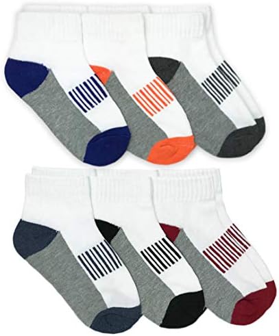 Спортни чорапи Джефрис За малки момчета с половин възглавницата и една четвърт от 6 Чифта Чорапи В опаковка