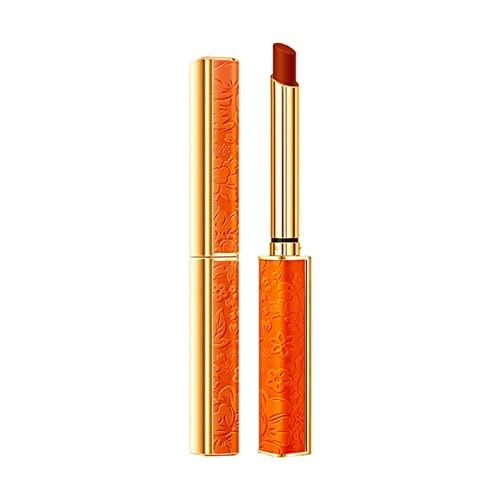 Червило WGUST Devil ' s Lip Plumper Модни Оранжево червило, по-Мека и копринена Текстура, Наситен и плътен цвят