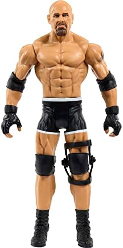 Базова фигурка Mattel WWE Goldberg, 10 точки на въртене и реалистични детайли, 6-инчов са подбрани