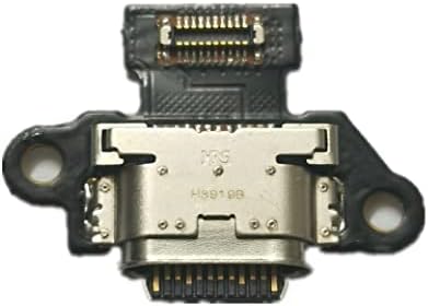 YESUN USB кабел за зареждане на Гъвкавия Кабел на Порт Конектор за Зареждане и Зарядно за Motorola Moto X4 X 4th XT1900