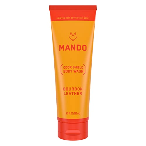 Препарат за измиване на тялото Мандо Odor Shield - 24-часов контрол на миризмата - Премахва миризмата е по-добре, отколкото на сапун - Не съдържа SLS, парабени, е безопасна за