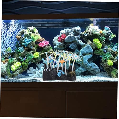 Ipetboom Аквариум Озеленяване Растения Artificiales para Изкуствен Корал Декорация на Аквариума За Риби Голям Аквариум Силикагел Аксесоари