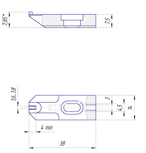 Диамантени инструменти Reishauer - Тип 3 - Диамант CVD (Химическо отлагане от парна фаза) (1,3 мм)