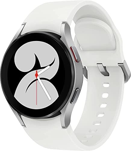 Умен часовник SAMSUNG Galaxy Watch 4 с Bluetooth и GPS, 40 мм - Сребърен