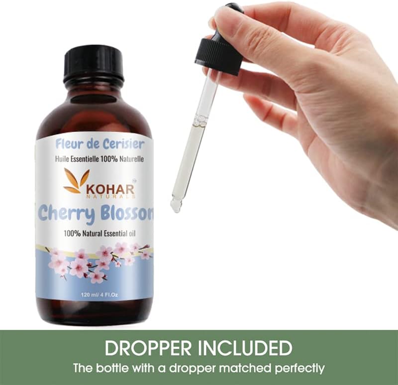 Етерично масло KOHAR NATURALS Pure Naturals за дифузор за Ароматерапия, Свещи, Сапуни, продукти за грижа за кожата и косата. (Гардения)