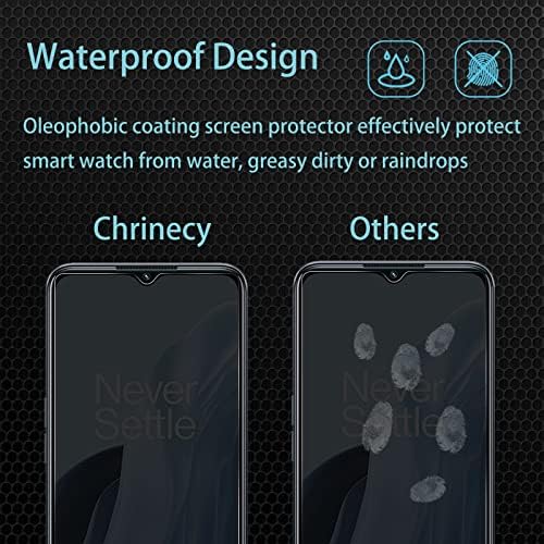 CHRINECY [4 опаковки] 2 опаковки със защитно фолио за екран за поверителност, съвместима за OnePlus Nord N300 с 2