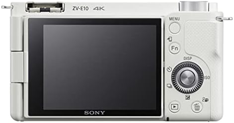 Беззеркальная камера Sony ZV-E10, с обектив 16-50 mm (бяла) Комплект за видео + Led светлини за видео + Микрофон