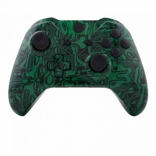 ModFreakz® Комплект обвивка от воден затвор Зелен цвят Контролери За Xbox One Модели 1537
