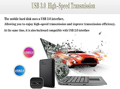 OpalLai 5 TB SSD 2021 Ново Преносимо обновяване на Мобилни Външен твърд диск Интерфейс USB 3.0 USB 2.0 Скорост