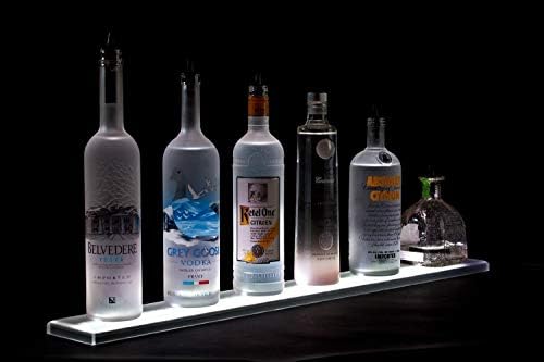 Led стелаж за алкохолни напитки и дисплей за бутилки Armana Productions (дължина 3 метра) - Програмируеми стелажи