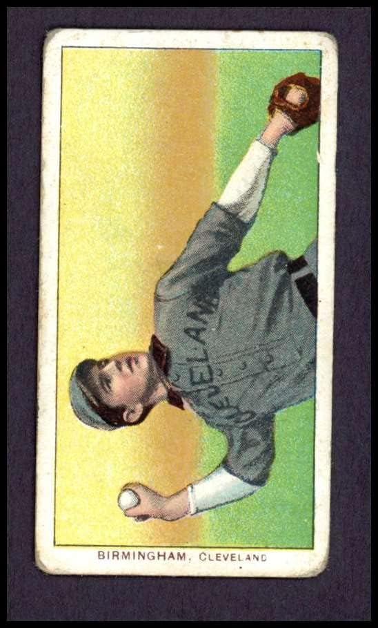1909 T206 Джо Бирмингам Кливланд в латентно състояние (индианците) (Бейзболна картичка) ХУБАВО е в латентно