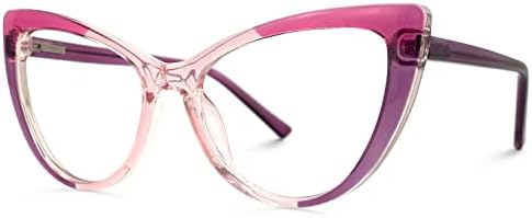 Zeelool Модни Дамски рамки за котешки очи с безрецептурными прозрачни лещи Челси ZJGT154975