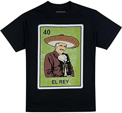 Риза Banc El Rey De Mexico Мъжка Риза Легендата На Мексиканската Певица Card Tee
