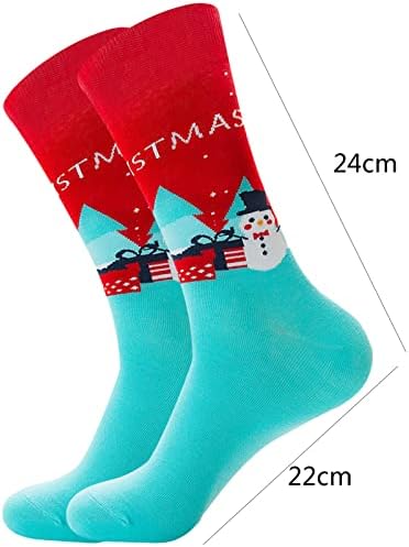 Коледни Чорапи За Жените, Чорапи С Принтом, Чорапи, Подаръци, Памучни Дълги Смешни Чорапи За Жените, Чорапи, Без Да