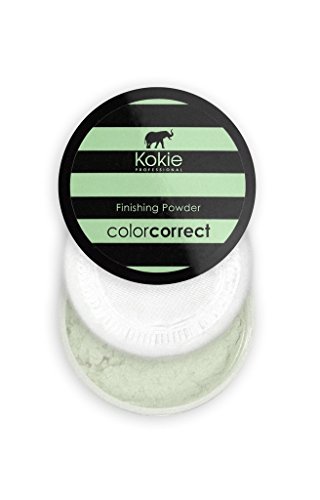 Компактна пудра за фиксиране Kokie Cosmetics, За корекция на Пожълтяване и Потъмняване 0,18 Грама