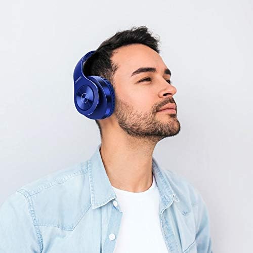 Безжични Слушалки TUINYO над Ухото, Bluetooth-Слушалки с микрофон, Сгъваема Безжична стерео слушалки За Пътуване,