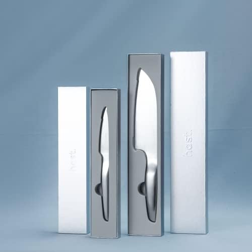 Набор нож Сантоку от 2 теми, японски Професионален набор от ножове, Сверхострый, от японската въглеродна