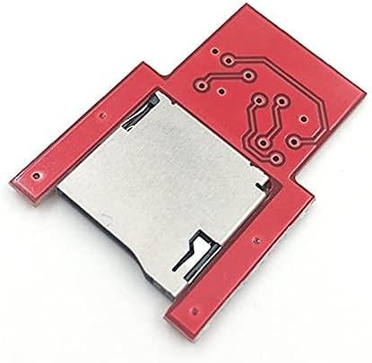 SZLG Конвертор Памет Карти Micro SD Адаптер, Четец на карти игра Комплект Модули за Sony Playstation Vita 1000 2000 PSV 1000 2000 (Червен)