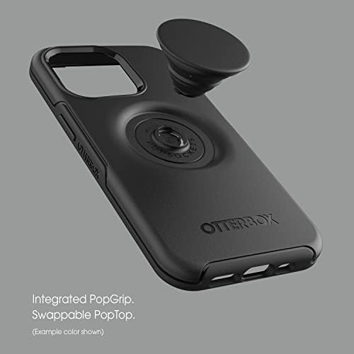 Калъф OtterBox за iPhone 13 Pro серия Otter + Pop Симетрия - СПОКОЙНИ ВОДИ (синьо), вграден PopSockets PopGrip,