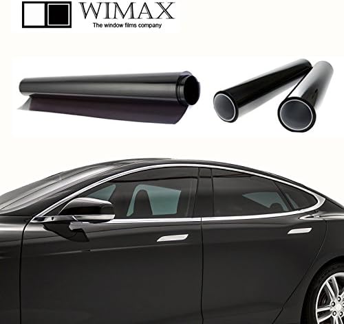 Wimax Service 3% VLT 24 инча x 5 фута Необрязан Ролка Тонировочной фолио За прозорци Авто Домашен Офис
