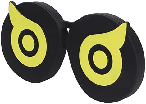 Защитно фолио за VR-лещи във формата на сладък бухал, професионална силиконова капачка за VR-точки под формата на бухал (жълт)
