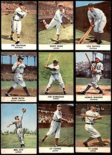 1961 Golden Press Бейзболен комплект (Бейзболен набиране) VG+