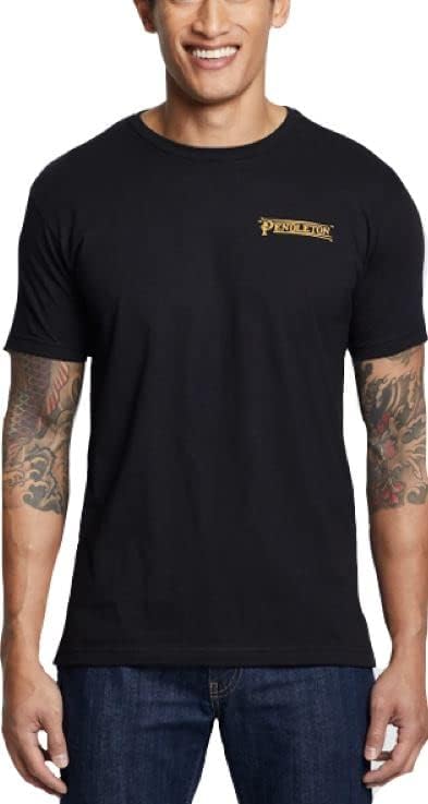 Мъжки t-shirt Pendleton с Голям Графичен модел Tucson с къс ръкав Голям размер