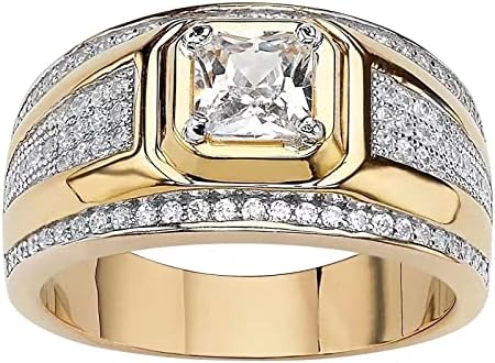 2023 Нов Пръстен за Влюбени с Пълна диамантен пръстен във формата На капка Вода, Модерно Кух Пръстен, Дамски Пръстен за