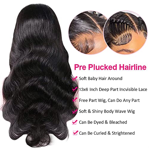 Larhali Hair 13x6 HD Прозрачни Перуки от Естествена Коса на Дантели, Бразилски Дълги Къдрави Перуки, изработени От Човешка Коса За черни жени, плътност на 180%, Предварително ?