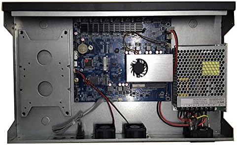 Обзавеждане на защитната стена за монтаж в rack 1U, OPNsense, VPN, Устройство за мрежова сигурност, КОМПЮТЪР-рутер, Intel J4125, RS06, AES-NI /6 x Intel Gigabit LAN / 2USB / COM / VGA / Вентилатор (8 GB опера