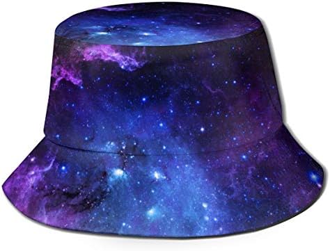 BWBFVPW Galaxy Bucket Hat Упаковываемая Лятна Рибарска Шапка за Рибарско Сафари