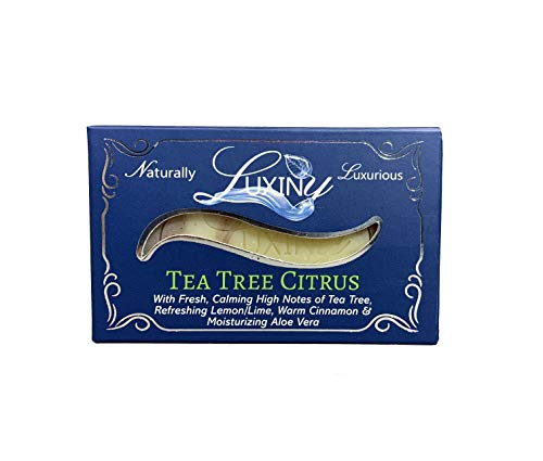 Парче натурален сапун Luxiny с масло цитрусов от чаено дърво ръчна изработка - това е овлажнител веганское кастильское